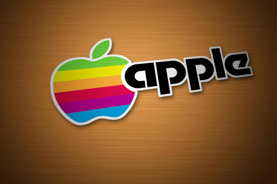 Cool Apple Logo Typography Design wallpaper,design wallpaper,logo wallpaper,apple wallpaper,cool wallpaper,typography wallpaper,brand & logo wallpaper,1280x854 wallpaper
