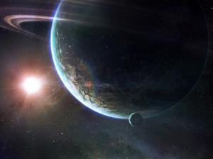 Planet in Universe wallpaper thumb