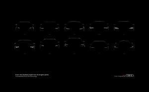 Audi Black Lights LED HD wallpaper thumb