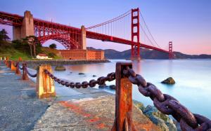 Golden Gate Bridge Coast HD wallpaper thumb