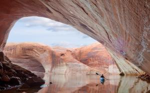 Canoe Trip On Canyon Lake wallpaper thumb