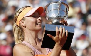 French Open Winner 2014 Maria Sharapova wallpaper thumb