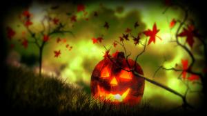 Lantern Jack in Autumn wallpaper thumb