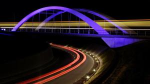 Bridge Road In Neon wallpaper thumb