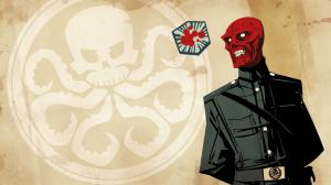 Captain America Red Skull Hydra HD wallpaper thumb