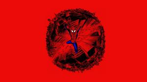 Spider-Man Red HD wallpaper thumb