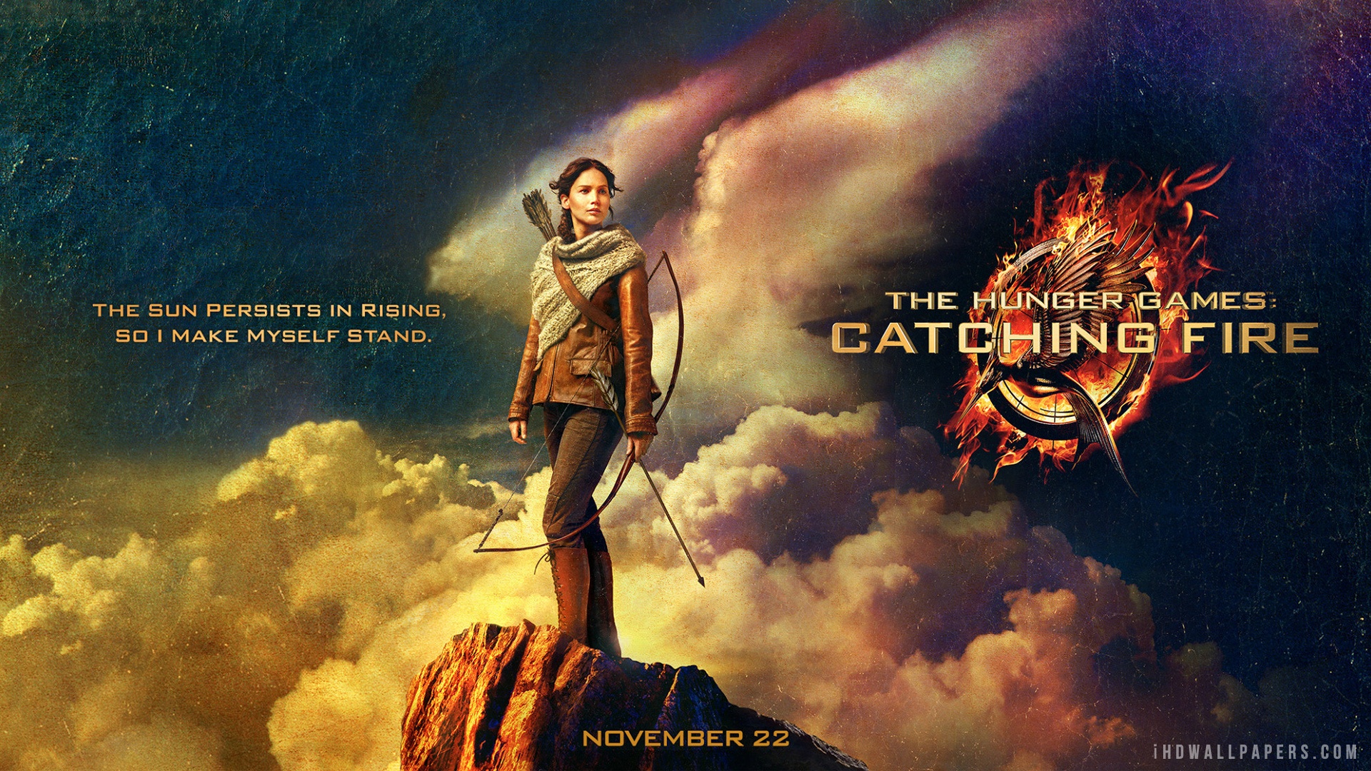 katniss everdeen catching fire wallpaper