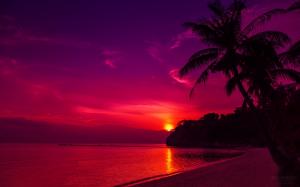 Thailand Beach Sunset HD wallpaper thumb