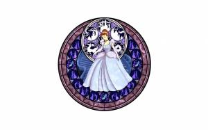 Cinderella White Disney Kingdom Hearts HD wallpaper thumb