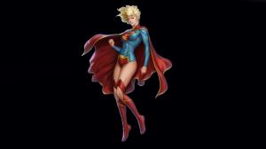 Supergirl DC Black HD wallpaper thumb