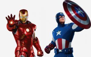 The Avengers, Iron Man, Captain America wallpaper thumb