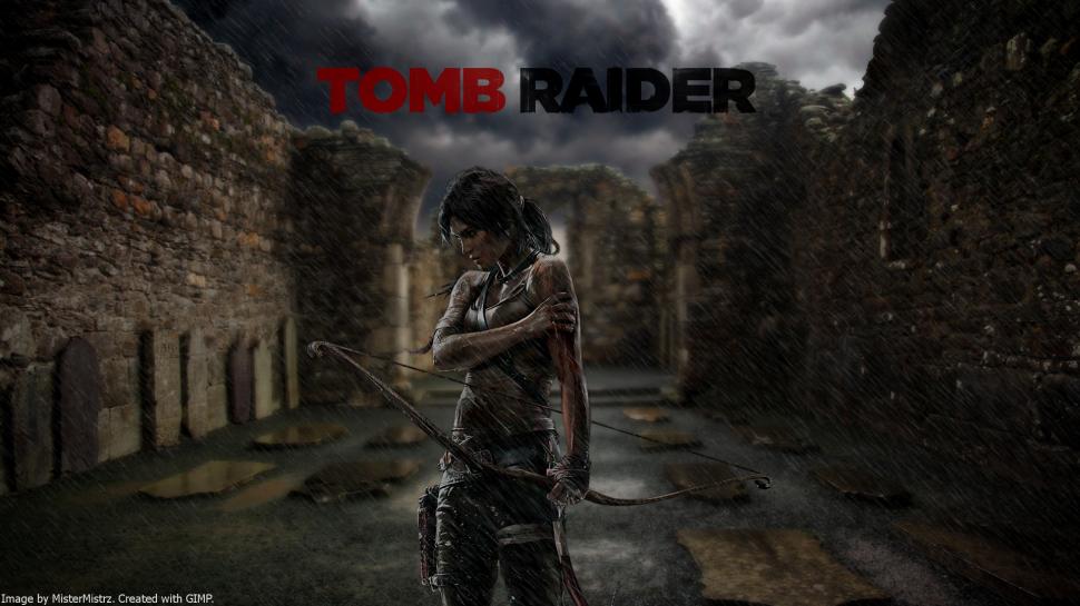 Tomb Raider Lara Croft Bow Arrow Rain HD wallpaper,video games HD wallpaper,rain HD wallpaper,bow HD wallpaper,tomb HD wallpaper,raider HD wallpaper,arrow HD wallpaper,croft HD wallpaper,lara HD wallpaper,1920x1080 wallpaper