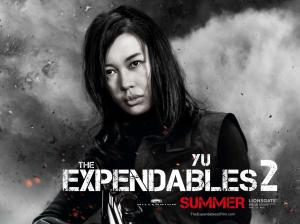 Yu Nan in The Expendables 2 movie HD wallpaper thumb