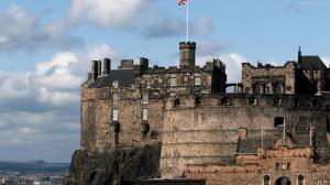 Castle Above Edinburgh wallpaper thumb