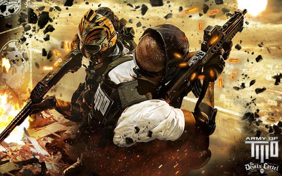 Army of TwoThe Devil Cartel Poster wallpaper,army of two HD wallpaper,1920x1200 wallpaper