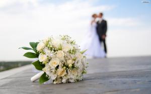 Wedding, Ring, Love, Romance,Flowerss, Photography, Depth Of Field wallpaper thumb