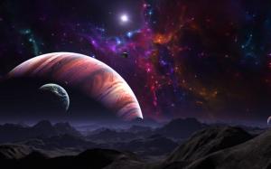 Space World View wallpaper thumb