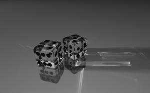 Glass Dice  Background Computer wallpaper thumb