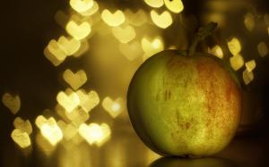 Apple Lights Hearts wallpaper thumb