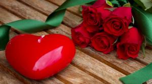 * Roses and heart * wallpaper thumb