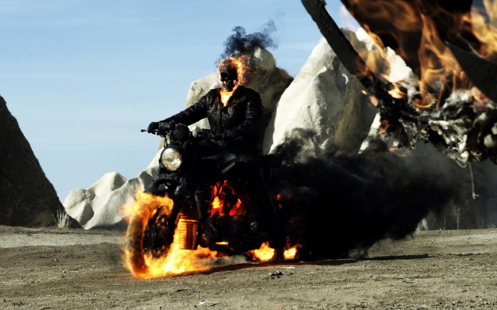 Ghost Rider Spirit of Vengeance 2012 wallpaper,Johnny Blaze Ghost Rider HD wallpaper,Nicolas Cage HD wallpaper,fire HD wallpaper,moto HD wallpaper,2560x1600 wallpaper
