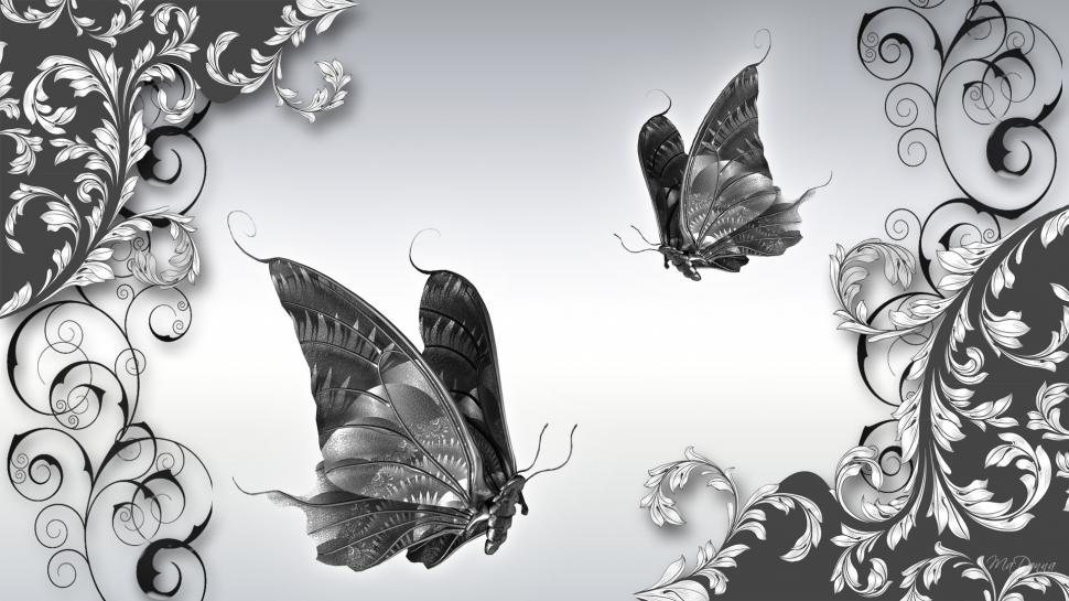 Luxury of sliver butterflies butterfly Firefox Persona GRAY shine silver sophisticated sophisticatio HD wallpaper,animals HD wallpaper,butterfly HD wallpaper,gray HD wallpaper,butterflies HD wallpaper,silver HD wallpaper,firefox persona HD wallpaper,shine HD wallpaper,swirls HD wallpaper,sophisticated HD wallpaper,twirls HD wallpaper,sophistication HD wallpaper,1920x1080 wallpaper