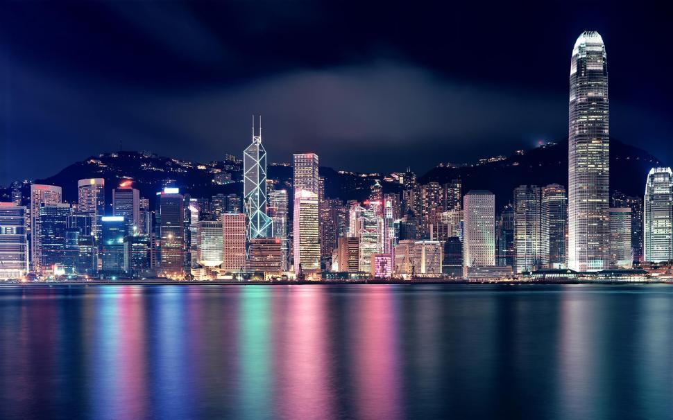 Hong Kong, HongKong, Walking in the city, Night wallpaper,hong kong HD wallpaper,hongkong HD wallpaper,walking in the city HD wallpaper,night HD wallpaper,1920x1200 wallpaper