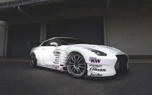 Nissan gtr racecar wallpaper thumb