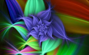 Flower graphics abstract wallpaper thumb