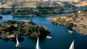 Beautiful Nile River Egypt wallpaper thumb