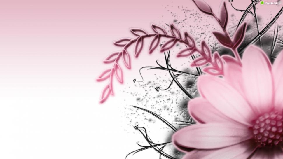 Pink & Grey wallpaper,floral HD wallpaper,seasons HD wallpaper,pink flower HD wallpaper,flowers HD wallpaper,3d & abstract HD wallpaper,1920x1080 wallpaper