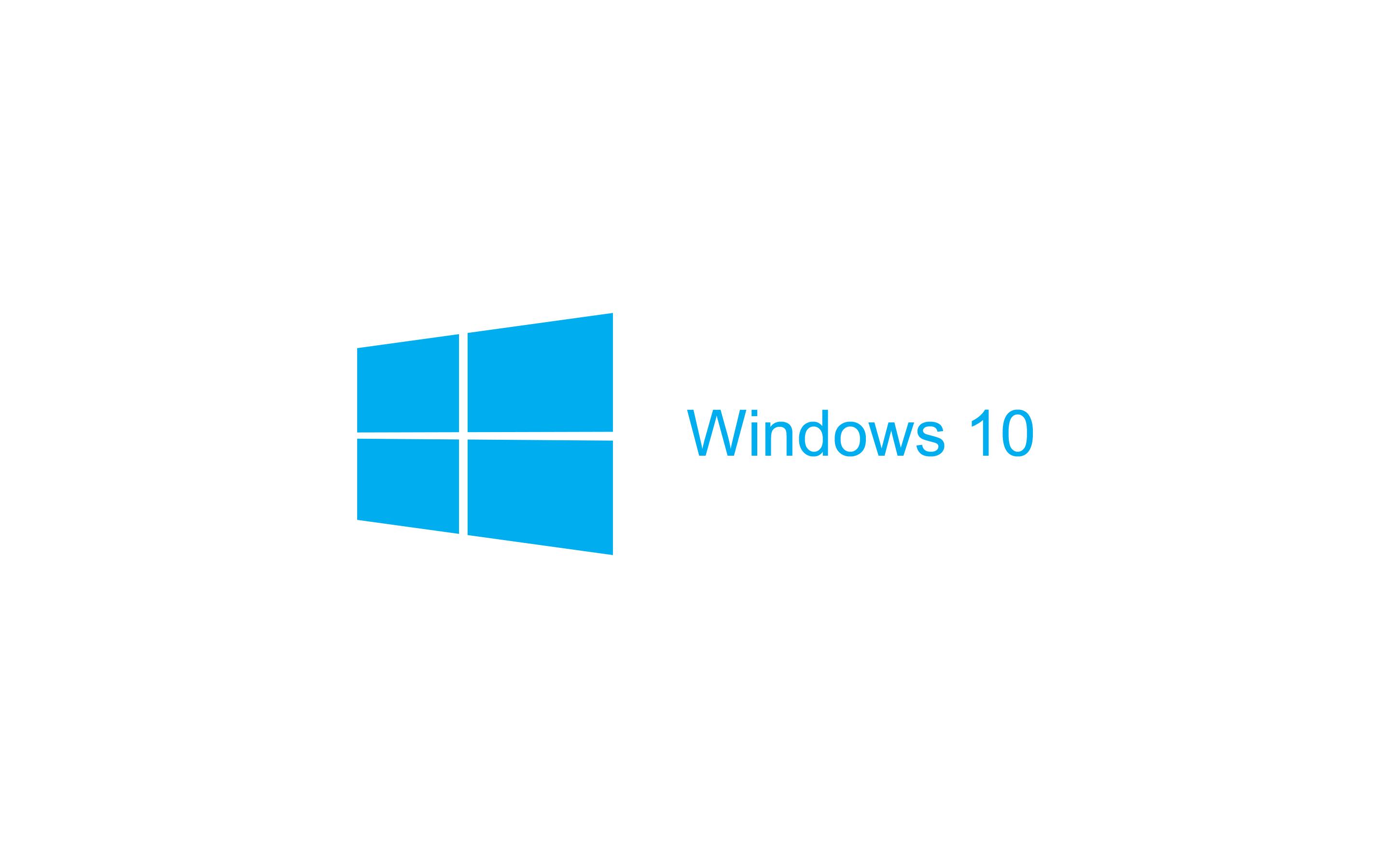 White Background, Windows 10, Logo wallpaper | brands and logos ...