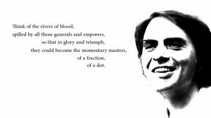 Carl Sagan quote wallpaper thumb