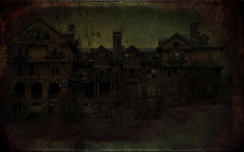 Ghostly Haunted House wallpaper,spooky HD wallpaper,nature HD wallpaper,halloween HD wallpaper,haunted houses HD wallpaper,ghosts HD wallpaper,nature & landscapes HD wallpaper,1920x1200 wallpaper