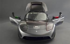 TAG Heuer Tesla Roadster 2Related Car Wallpapers wallpaper thumb