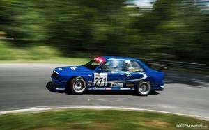 BMW Race Car Motion Blur HD wallpaper thumb