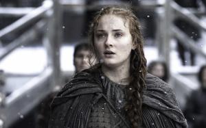 Game of Thrones, TV Show, girl, Sansa Stark, Sophie Turner, snow wallpaper thumb