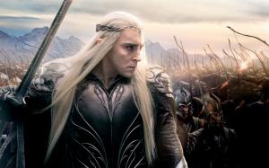 Lee Pace as Thruil in Hobbit 3 wallpaper thumb