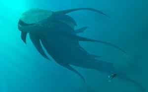 Underwater giant creature wallpaper thumb