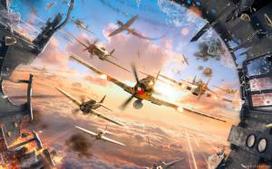 World of Warplanes Artwork wallpaper thumb