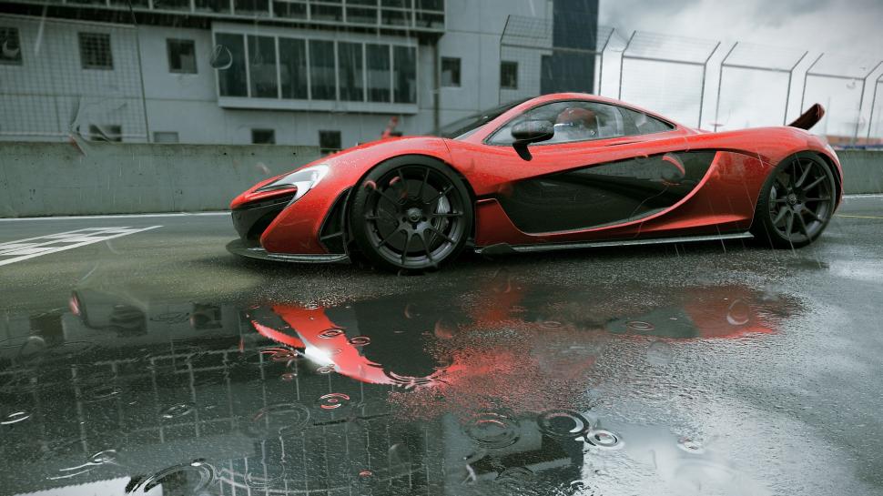 Project Cars, Red Car, Water wallpaper,project cars HD wallpaper,red car HD wallpaper,water HD wallpaper,1920x1080 wallpaper