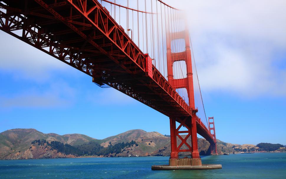 Golden Gate Bridge Bridge San Francisco Fog Mist Ocean HD wallpaper,ocean HD wallpaper,architecture HD wallpaper,bridge HD wallpaper,fog HD wallpaper,mist HD wallpaper,golden HD wallpaper,san HD wallpaper,gate HD wallpaper,francisco HD wallpaper,2560x1600 wallpaper