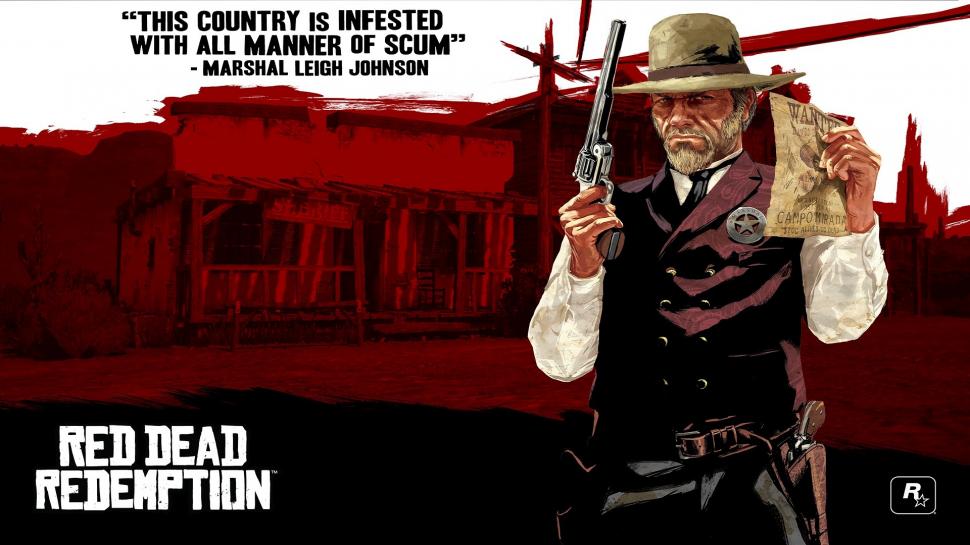 Red Dead Redemption Cowboy Revolver HD wallpaper,video games HD wallpaper,red HD wallpaper,dead HD wallpaper,cowboy HD wallpaper,redemption HD wallpaper,revolver HD wallpaper,1920x1080 wallpaper