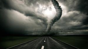 Tornado On The Road HD wallpaper thumb