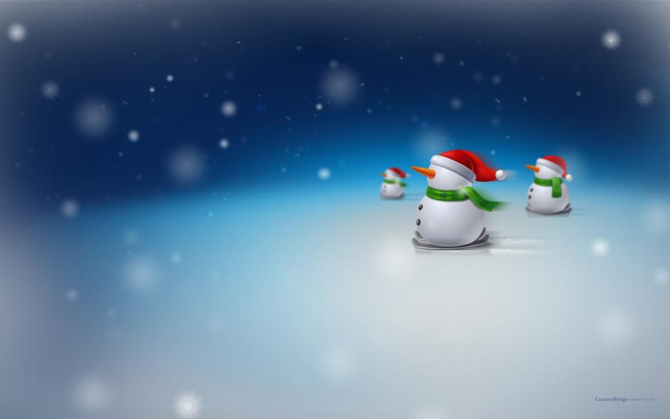 Snowman wallpaper,snow HD wallpaper,winter HD wallpaper,2560x1600 wallpaper