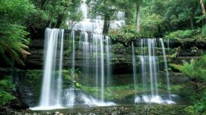 Beautiful Cascading Waterfalls wallpaper thumb