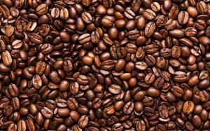 Toasted coffee beans, seeds wallpaper thumb