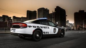 Police Car Dodge Charger Pursuit HD wallpaper thumb