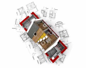 Blueprint Floor Plan House HD wallpaper thumb