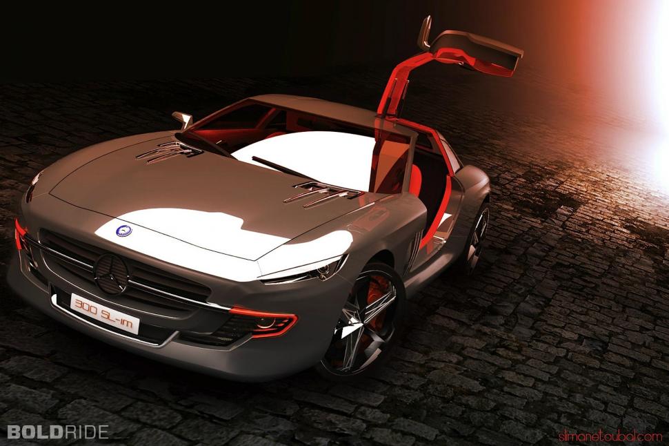 Mercedes Benz 300sl Gullwing Concept wallpaper,merc HD wallpaper,mercedes HD wallpaper,gullwing HD wallpaper,300sl HD wallpaper,cars HD wallpaper,2000x1333 wallpaper